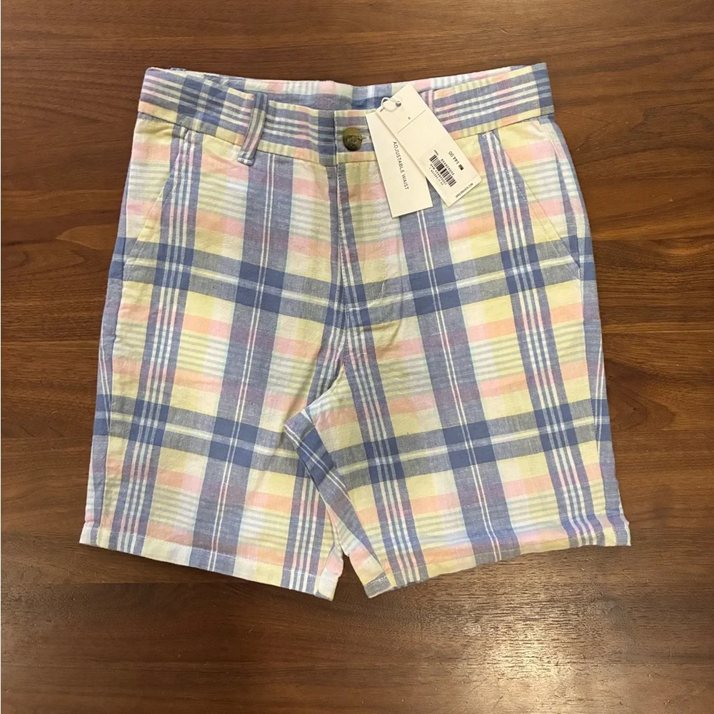 NWT- Janie and Jack Easter Plaid Short - Picture 3 of 5